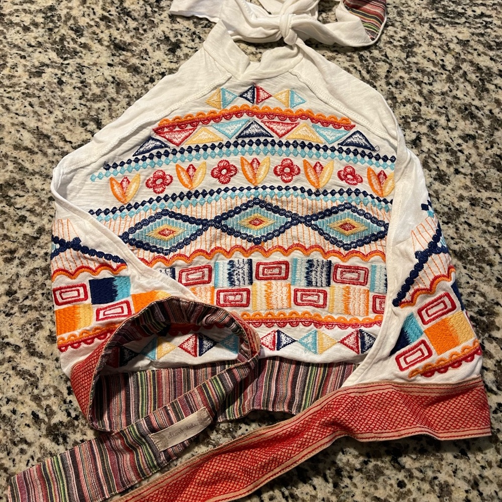 Altar'd State Multicolor Striped Top - Picture 2 of 4